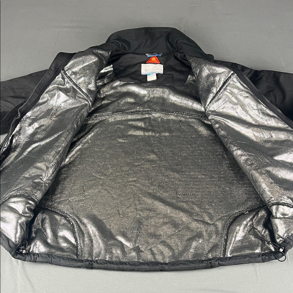 Columbia Men's Size XL Black Performance Jacket with Omni- Heat and Velcro Cuffs - Picture 11 of 14